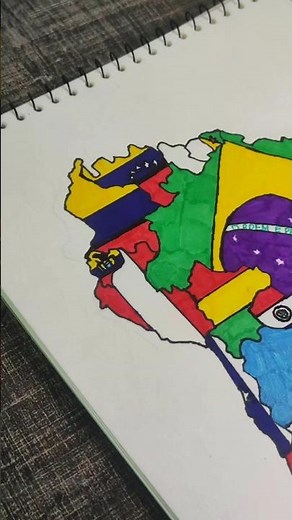 Draw Equador in my South America map