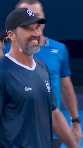 Andre Agassi and Roger Federer are the doubles pair we didn't know we needed 😂 | TNT Sports