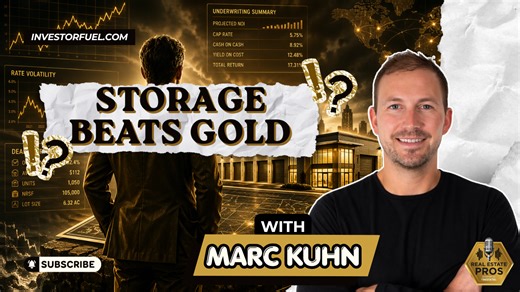 Self Storage Investing,Private Equity Strategy, & Finding Alpha in Commercial Real Estate