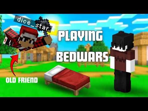 Playing Minecraft Bedwars With Old Friend | #minecraft #bedwars