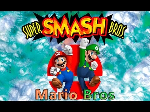 Super Smash Bros 64. 1P Mode Mario Bros