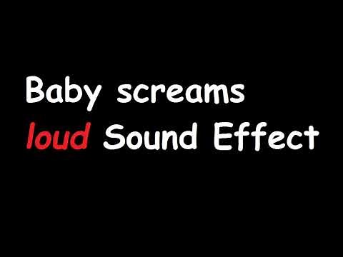 Baby screaming and crying LOUD Sound Effect / Baby cries extreme / cry - FREE SOUNDS