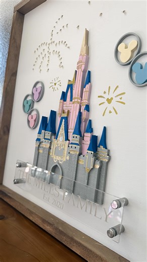 27 WILLOW LANE on Instagram: "Our 2019 fireworks signs got a serious makeover 🥹🎆 I’m so glad someone requested this original design of ours for a custom spot and then let me run with it to improve it with my current skill set ✨ I’ll post the difference in my stories.. Custom fireworks signs for BOTH castles will be available this Sunday at 7pm EST! #happilyeverafter"