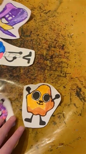 bfdia mini DELUXE 4 the four is lava