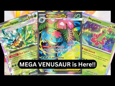 Finally Mega Venusaur is Here!!!!