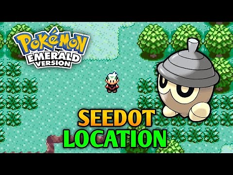 How To Catch Seedot In Pokemon Emerald | Seedot Location
