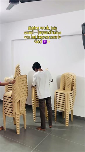 Hidden work, holy reward—beyond human eyes, but forever seen by God ✝️✨ #gilgalchristianassembly