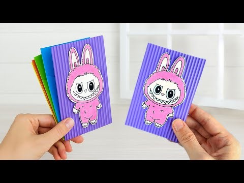Labubu Paper Wallet | Origami Wallet | Easy Paper Purse Tutorial | school project | Step by step