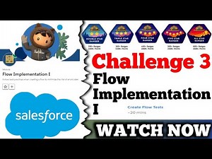 Create Flow Tests || Flow Implementation I || Salesforce