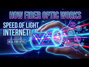 How Fiber Optic Cable Transfers Data Using Light