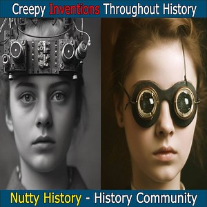1.5K views · 19 reactions | Creepy Inventions Throughout History - Nutty History ❗️ Original content from: Nutty History Thank for Watching! #History #NuttyHistory #HistoryCommunity | DOTA Community | Facebook