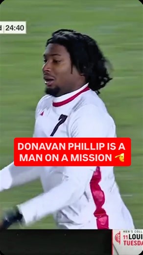 NCAA Soccer on Instagram: "WE HAVE OURSELVES A GAME 🫨 Donavan Phillip with quite the acrobatic finish to put one on the board for the Wolfpack!! #MCollegeCup x 🎥 ESPNU / @packmenssoccer"