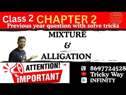Mixture & Alligation Made Easy – Crack Exams Fast | Mixture & Alligation Previous year questions |
