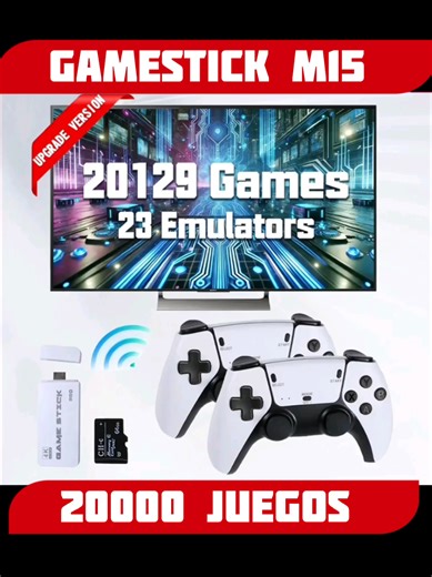 Consola Gamestick M15: Reviviendo la Nostalgia en 4K