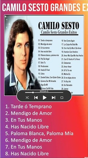 Camilo Sesto Grandes Exitos - Camilo Sesto Mejores Canciones De Albums Completos #shorts