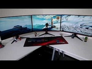 How to run a game on a triple battlestation with an AMD GPU