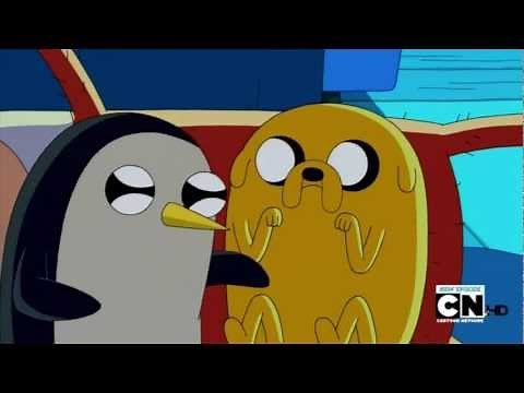 Adventure Time Gunter molests Jake