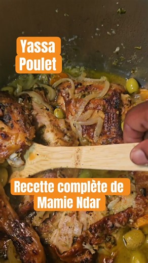 Yassa poulet, Recette sénégalaise facile de Mamie Ndar #yassa #thiệp #senegal