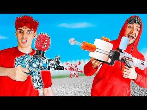?Tik Tok's Most Impressive and Rare Gun Battle? Nerf