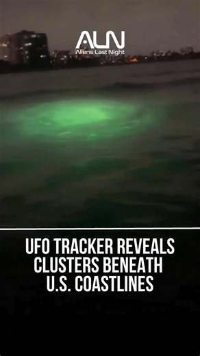 Aliens Last Night on Instagram: "A new UFO tracker has mapped clusters of unidentified objects hiding beneath U.S. shorelines — and the results are chilling. Both California and Florida lead in coastal UFO activity, showing dense hot spots along the Pacific and Atlantic. Experts are now questioning whether we’re being told the full truth about what’s moving beneath our waters. #UFO #UAP #Aliens #Disclosure #USO"