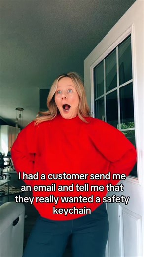 3.8K views · 43 reactions | My most requested keychain to make❤️ Do we like the all red accessories or the silver accessories? #smallbuisness #thisorthat #red #challenge #challengeaccepted #customersbelike #customersbelike #keychain #keychains #smallbusinessowner | Safety First Boutique | Facebook