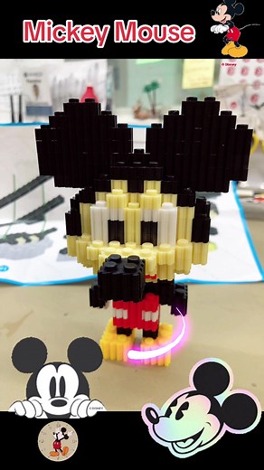 Building a Mickey Mouse Lego Magic Block