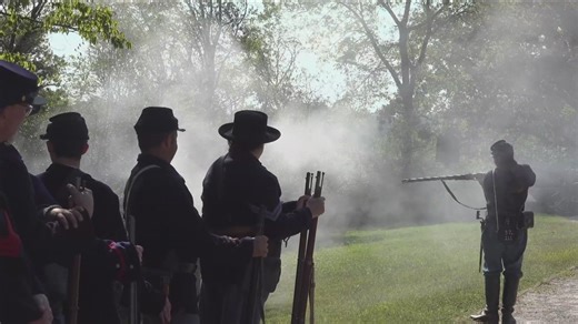 Van Buren history comes alive with Civil War reenactment event