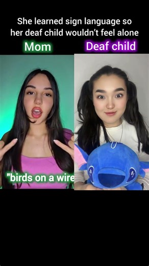 #pov “She learned sign language so that her deaf child wouldn’t feel lonely.”#shorts #popular#pov