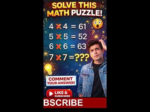 SIMPLE MATH PUZZLES | #shortsfeed