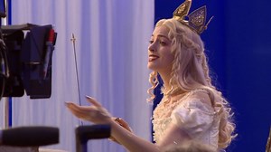 Disney's new version of Disney's Alice in Wonderland looks completely different without visual effects. | Insider Entertainment