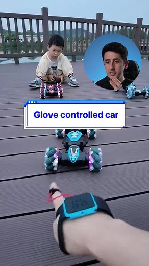 Remote Control Car Operated by Glove 🧤