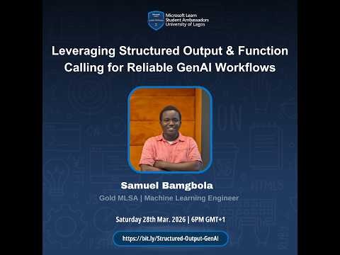 Leveraging Structured Output & Function Calling for Reliable GenAI Workflows