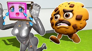 Tv Woman Vs Cooki In City | Garry's Mod #tvwoman #garrys_mod #gmod #skibiditoiletmultiverse | Piyush Gaming