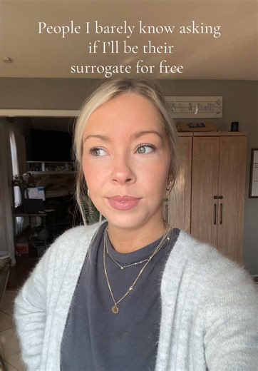 Based on real life events 😂 It is NOT about the money at all.. but people’s entitlement is crazy. There is a lengthy process to this and you don’t just ask someone that 😂😂 #fyp #tryingtoconcieve #fertility #surrogate #surrogacy