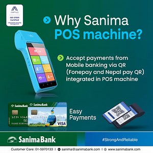Make your payments easier! #SanimaBank #StrongAndReliable | Sanima Bank