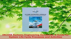 PDF Download INCOSE Systems Engineering Handbook A Guide for System Life Cycle Processes and PDF Full Ebook