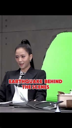 Jisoo Earthquake 🫨 Behind The Scenes VS The MV Scene #jisoo #blackpink #shorts