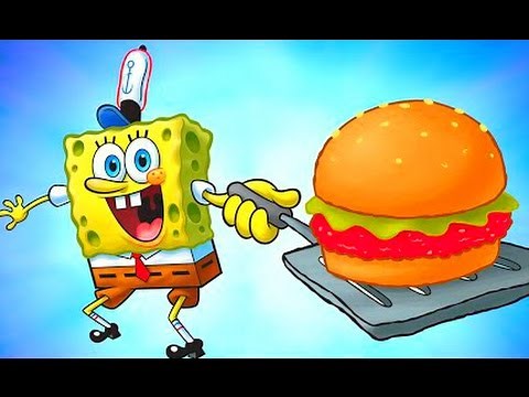 Sundjer Bob Peče Pljeskavice - Igrica za decu - Sundjer Bob Kockalone