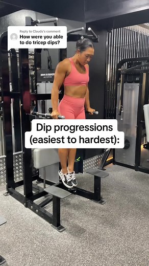 Tricep Dip Progressions for Beginners | Bodyweight Exercises