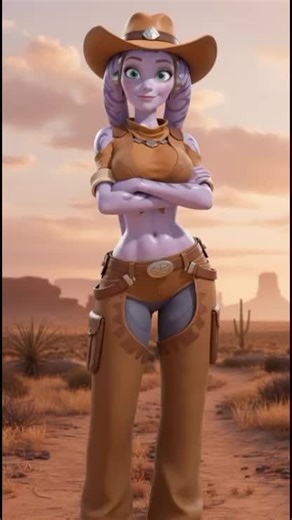 Twi'lek Cowgirl Dance in 3D Animation