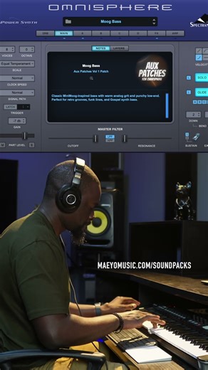 The perfect moog bass patch in Omnisphere!