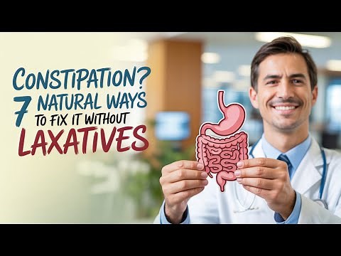 CONSTIPATION? 7 Natural Ways to FIX It Without Laxatives