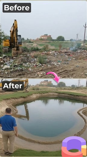 Garbage Dump Turned Into Amazing Lake Restorati