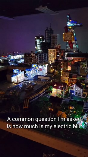 3K views · 503 reactions | Using leds lights in your lego city doesnt really effect your electric bill. No more than charging your cell phone does. #lego #led #lights #illumination #cost | Bevins Bricks | Facebook