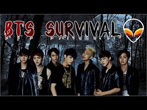 BTS SURVIVAL GAME | STAGE 1 STAGE 2 | Zombie Apocalypse | Alien Invasion