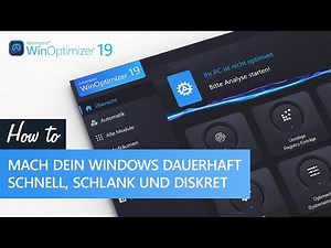 Ashampoo WinOptimizer 19 - So machst du dein Windows schnell, schlank und diskret