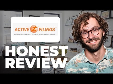 Active Filings Registered Agent Review - Watch Before Using