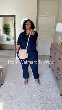 How I styled a basic black Walmart sweatsuit (under $20) and made it look polished and elevated.
