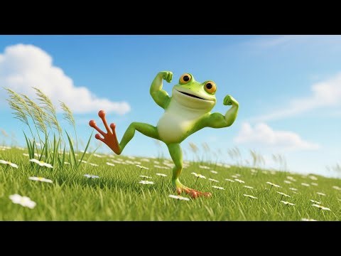 The Frog Who Bounced on the Moon | Fun Nursery Rhyme and Kids Song