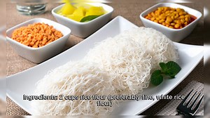 String hoppers Recipe